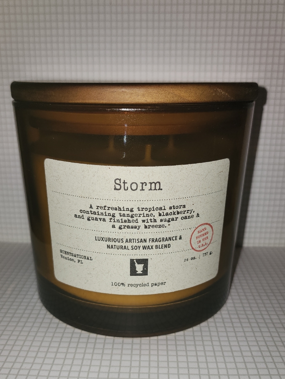 Brand New Scentsational Storm Candle